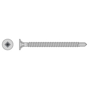 Simpson Strong-Tie F08T162WDM (#8 x 1-5/8") Self-Drilling Fiber-Cement Screw Square Drive, Type 410 (1000 Pack)