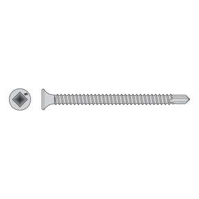 Simpson Strong-Tie F08T200BDM (#8 x 2") Self-Drilling Bugle-Head Screw 410 Stainless Steel (1000 Pack)