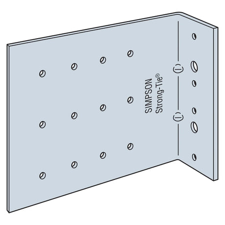 Simpson Strong-Tie FC62-5/97-R25 (2" x 6" x 5" 12-Gauge) Bypass Framing Fixed-Clip Connector (25 Pack)