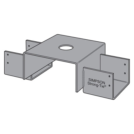 Simpson Strong-Tie GHD46-8 (4x6) Top-Flange Saddle Hanger for 4x6 Girders, 8" Foundation Wall