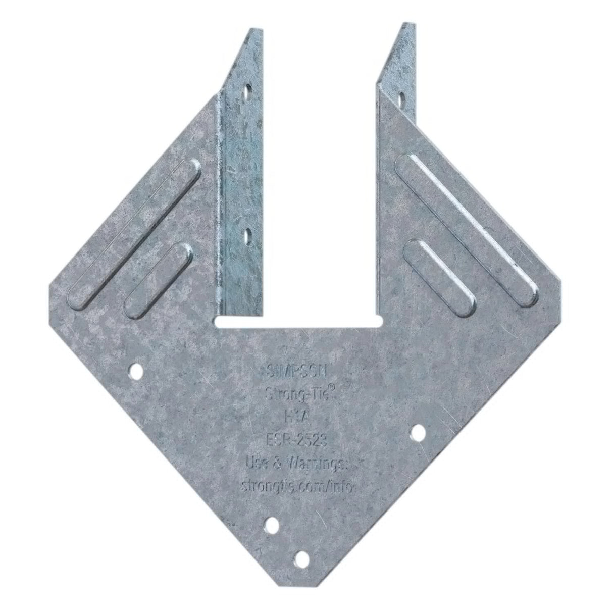 Simpson Strong-Tie H1AZ (18-Gauge) Hurricane Tie - ZMAX Coating for High-Wind Construction