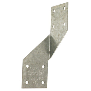 Simpson Strong-Tie H3SS (1-9/16" x 4-5/8" 18-Gauge) Hurricane Tie - Stainless Steel for Wind and Seismic Forces