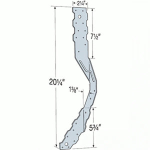 Simpson Strong-Tie H7Z Hurricane Tie - ZMAX Finish - 2