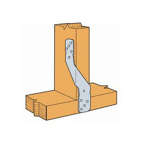 Simpson Strong-Tie H8 (1-1/4" x 8" 18 Gauge) Hurricane Tie - G90 Zinc Galvanized - 5