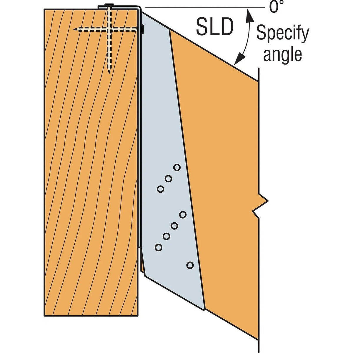 Simpson Strong-Tie HB3.56/16 Top Flange I-Joist Hanger G90 Galvanized - 6