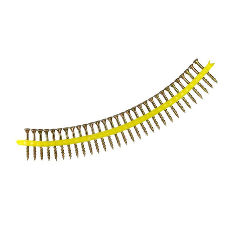 Simpson Strong-Tie HCKWSV2S Strong-Drive (#9 x 2") T25 Subfloor Collated Screw - Yellow-Zinc (1000 Pack) - 2