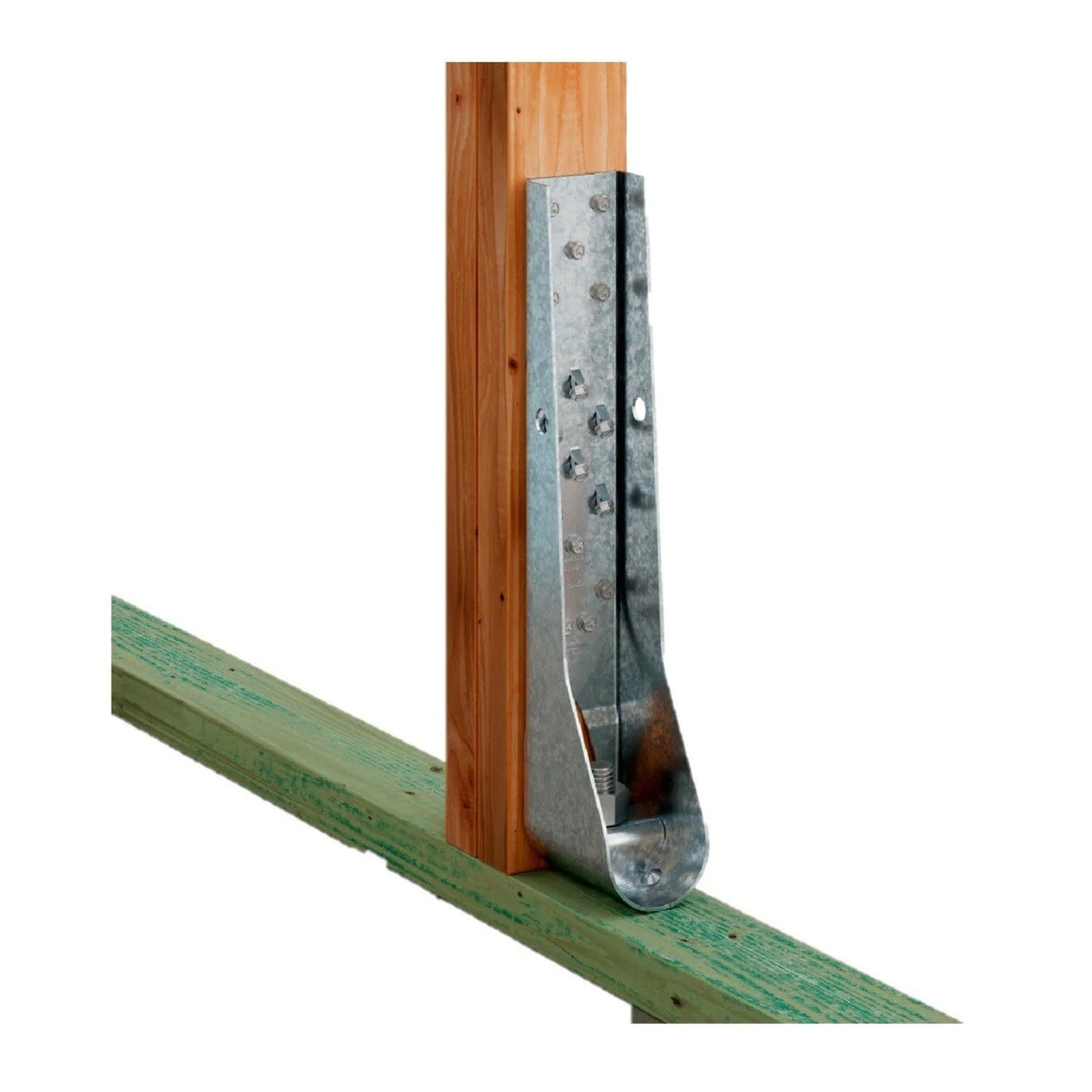Simpson Strong-Tie HDUE9-SDS3.5 (17-3/8") 12Ga Predeflected Holdown with SDS Screws - G90 Galvanized - 3