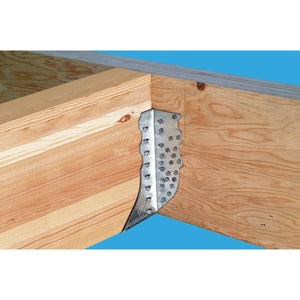 Simpson Strong-Tie HGUS5.50/10 (5-1/4" x 9-1/2") 12Ga Heavy Girder Hanger with Double-Shear Nailing - G90 Galvanized - 3