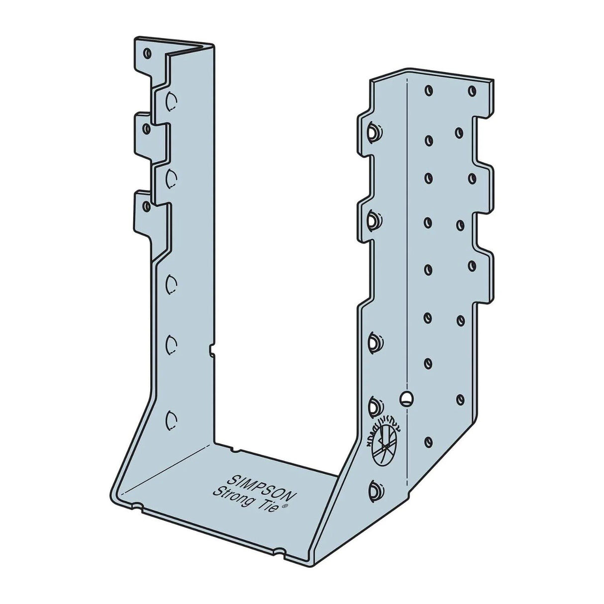 Simpson Strong-Tie HHUS5.50/10 (5-1/4" x 9-1/2") Face Mount I-Joist Hanger for Engineered Wood - 2