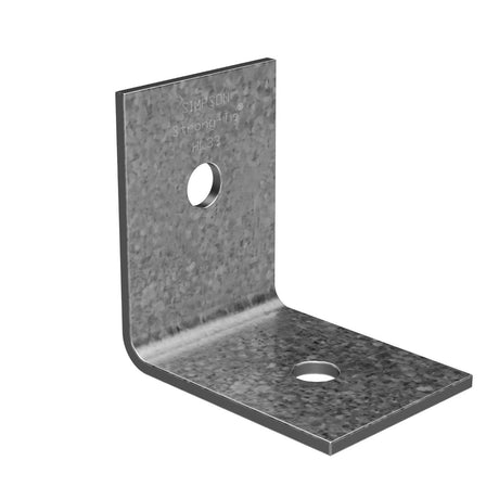 Simpson Strong-Tie HL33 (3-1/4" x 2-1/2") 7 Gauge Heavy L-Shaped Angle, G90 Galvanized