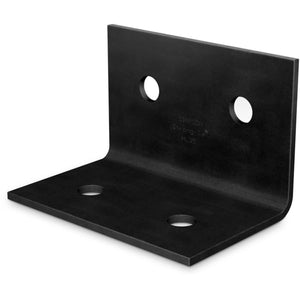 Simpson Strong-Tie HL35PC (3-1/4 in. x 5 in.) Black Powder-Coated Ornamental Heavy Angle for Timber Connections