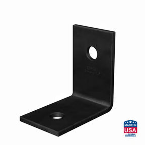 Simpson Strong-Tie HL43PC (4-1/4" x 3") Black Powder-Coated Heavy Angle for Timber Reinforcement