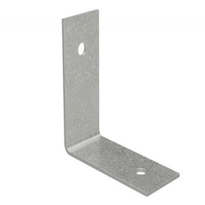 Simpson Strong-Tie HL43 (4-1/4" x 3") 3 Gauge Heavy L-Shaped Angle for Timber Connection - Gray Paint