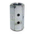 Simpson Strong-Tie HSCNW3/4 (3/4") High Strength Coupler Nut with Witness Hole, Zinc Plated Finish