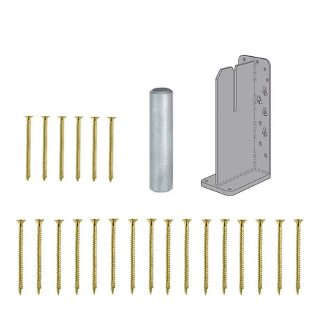 Simpson Strong-Tie HSKP5.75X14.5KT (5-3/4" x 14-1/2") Heavy Seated Knife Plate Hanger Kit - Steel