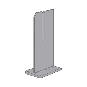 Simpson Strong-Tie HSKP5.75X17-W (5-3/4" x 16-1/2") Heavy Seated Knife Plate Hanger - Steel