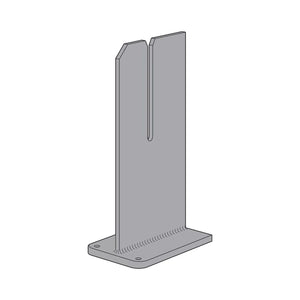 Simpson Strong-Tie HSKP5.75X17-W (5-3/4" x 16-1/2") Heavy Seated Knife Plate Hanger - Steel