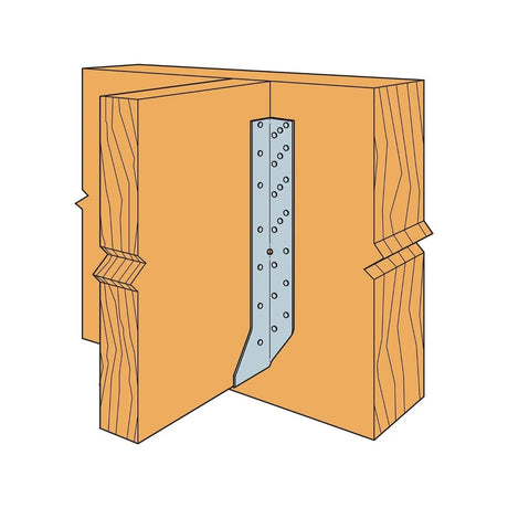 Simpson Strong-Tie HU1.81/5 (1-3/4" x 5-1/2") 14-Gauge Galvanized Face-Mount Joist Hanger for Engineered Wood - 3