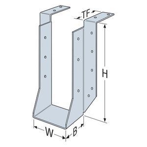Simpson Strong-Tie HU5.25/12TF (5-1/8" x 12") Heavy Top-Flange Hanger for Joists, G90 Galvanized - 2