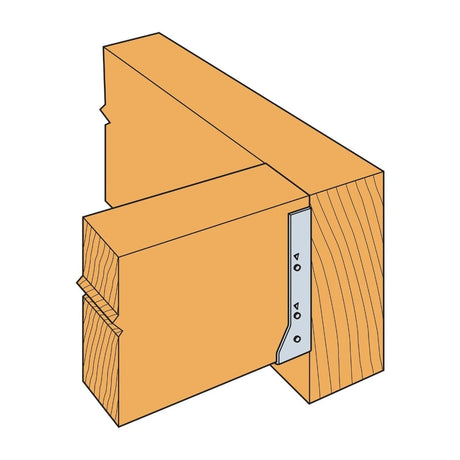 Simpson Strong-Tie HUC412 (4" x 12") Galvanized Face-Mount Concealed-Flange Joist Hanger - 2