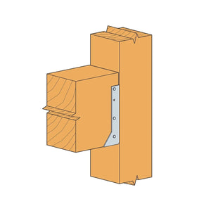Simpson Strong-Tie HUC610 (6" x 10") Galvanized Face-Mount Concealed-Flange Joist Hanger - 2