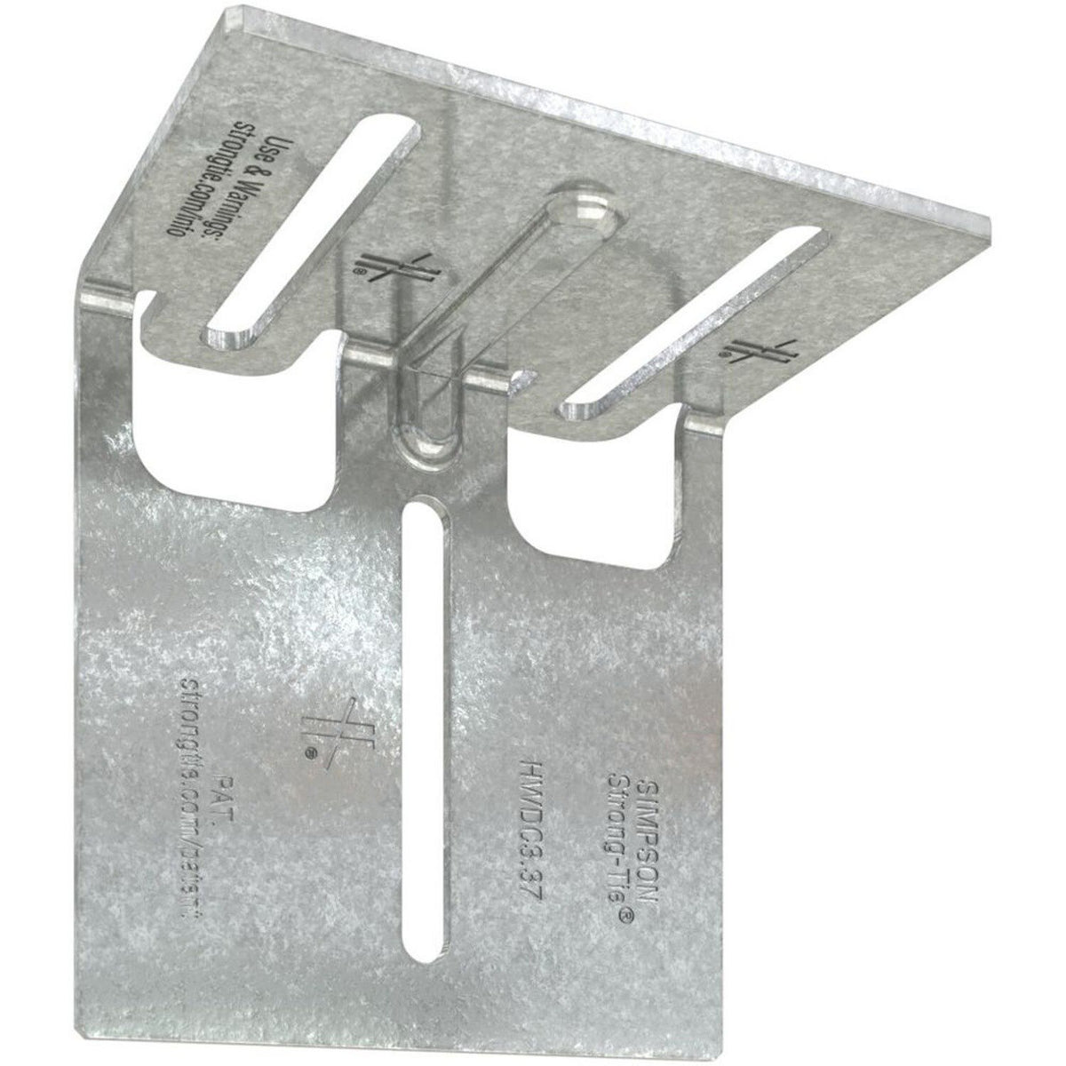 Simpson Strong-Tie HWDC3.37-KT25 (3-3/8") Head-of-Wall Drift-Clip Connector (25 Pack)