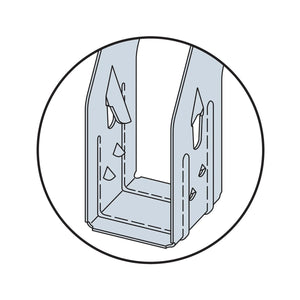 Simpson Strong-Tie IUS1.81/11.88 (1-3/4" x 11-7/8") Galvanized Face-Mount Joist Hanger for Engineered Wood - 3