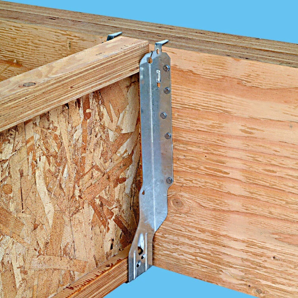 Simpson Strong-Tie IUS2.37/16 (2-5/16" x 16") Galvanized Face-Mount Joist Hanger for Engineered Wood - 7