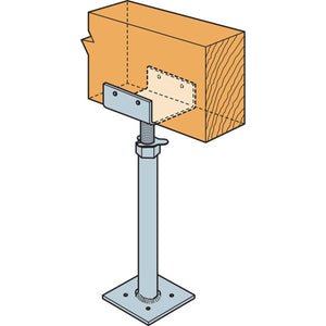 Simpson Strong-Tie J1621 (16-21") Jack Pier, Adjustable Floor Beam Leveler - 4