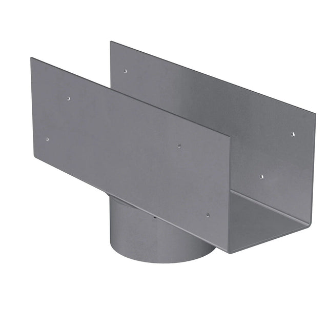 Simpson Strong-Tie LCC6-3.5 (6-1/8") Column Cap for 3-1/2" Outside Diameter Lally Column