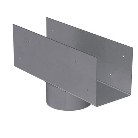 Simpson Strong-Tie LCC7-4 (7-1/8") Column Cap for 4" Outside Diameter Lally Column