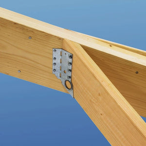 Simpson Strong-Tie LSSJ210LZ Left Side Field Adjustable Jack Hanger - ZMAX Finish - 4