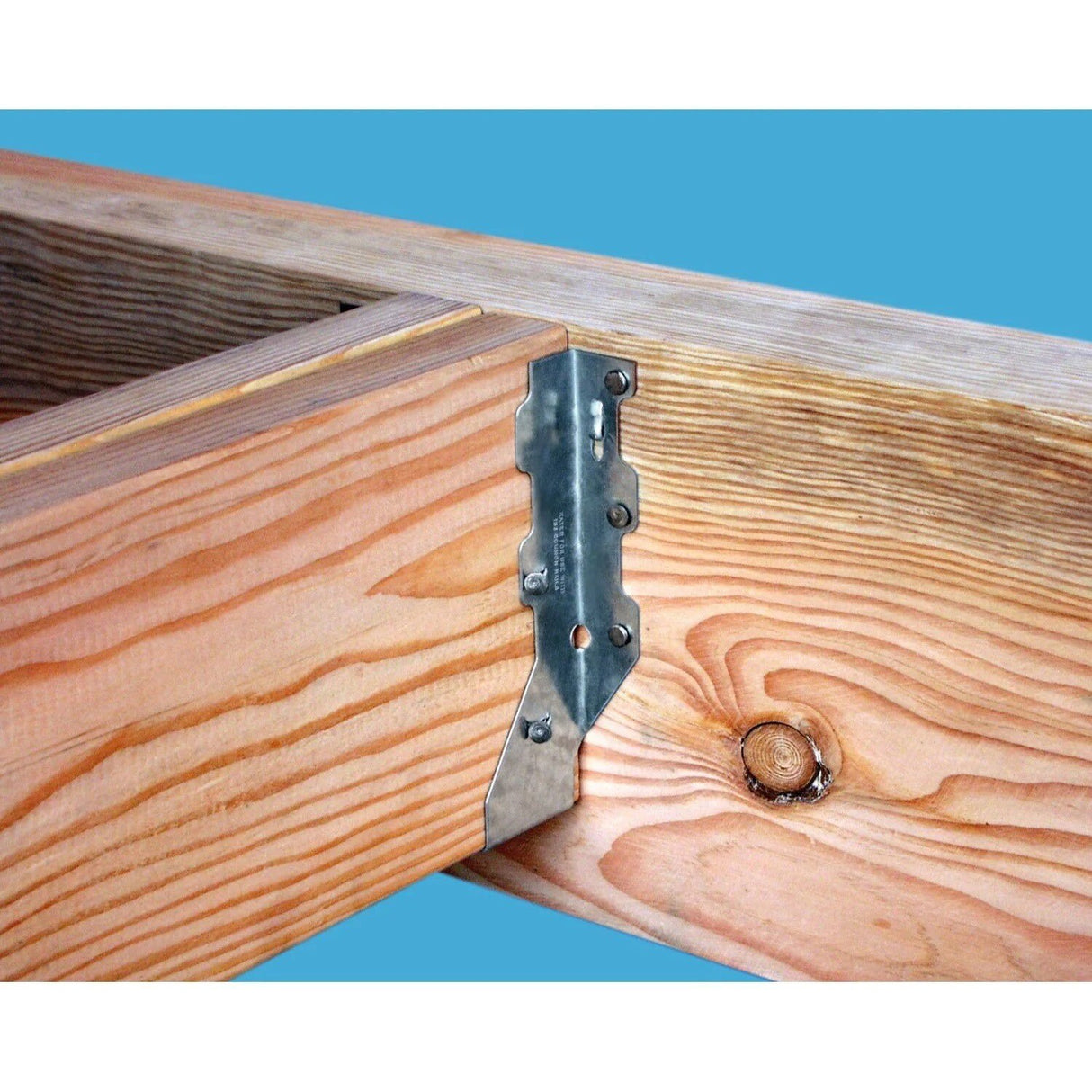 Simpson Strong-Tie LUS28-2 (Double 2" x 8") Galvanized Face-Mount Joist Hanger - 3
