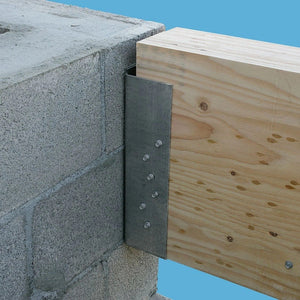 Simpson Strong-Tie MBHU3.56/14SSKT (3-9/16" x 14") S10ga Stainless Steel Masonry Beam Face-Mount Hanger - 4