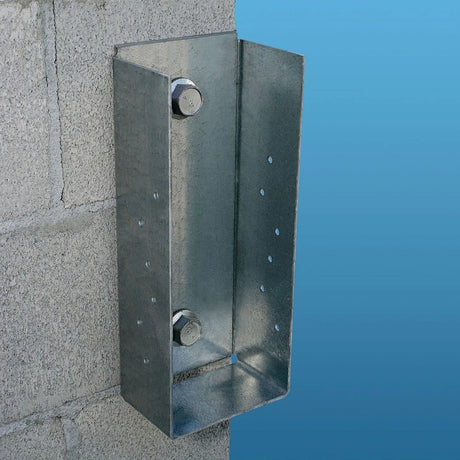 Simpson Strong-Tie MBHU5.50/18SSKT (5-1/2" x 18") 10ga Stainless Steel Masonry Beam Face-Mount Hanger - 3