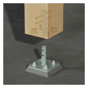 Simpson Strong-Tie MCB9.5X9.5 (9-1/2 x 9-1/2 in.) Mass Timber Column Base Concealed Glulam-to-Concrete Connector - 2