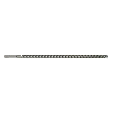 Simpson Strong-Tie MDPL06212Q (5/8" x 12") SDS-plus Quad-Head Shank Drill Bit for Concrete Drilling