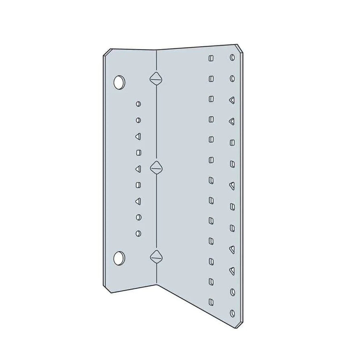 Simpson Strong-Tie MSJC8.25-R15 (2 in. x 4-1/2 in. x 8-1/4 in.) Steel Joist Connector for Cold-Formed Steel Construction (15 Pack)