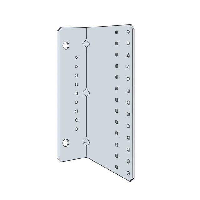 Simpson Strong-Tie MSJC8.25-R15 (2 in. x 4-1/2 in. x 8-1/4 in.) Steel Joist Connector for Cold-Formed Steel Construction (15 Pack)