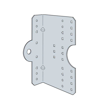 Simpson Strong-Tie MSSC6.25KW-KT20 Kneewall Connector with Bearing Plate (20 Pack)