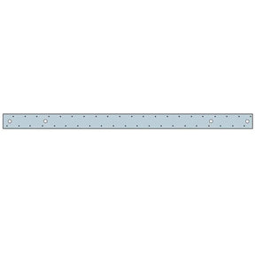Simpson Strong-Tie MST27HDG (27") 12-Gauge Hot-Dip Galvanized Medium Strap Tie for Wood Connections