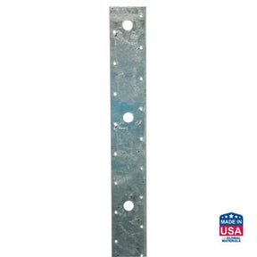 Simpson Strong-Tie MST37HDG (37-1/2") 12-Gauge Hot-Dip Galvanized Medium Strap Tie for Wood Connections