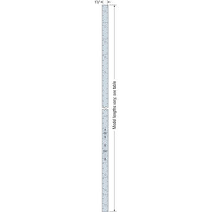 Simpson Strong-Tie MST48HDG (48") 12-Gauge Hot-Dip Galvanized Medium Strap Tie for Wood Framing Connections - 2