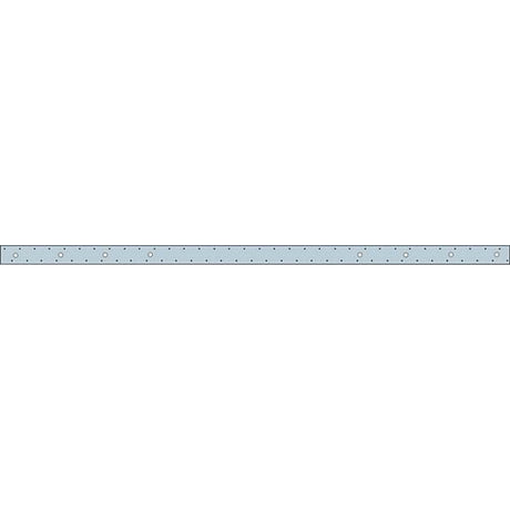 Simpson Strong-Tie MST48HDG (48") 12-Gauge Hot-Dip Galvanized Medium Strap Tie for Wood Framing Connections - 3