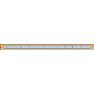 Simpson Strong-Tie MST48HDG (48") 12-Gauge Hot-Dip Galvanized Medium Strap Tie for Wood Framing Connections - 4