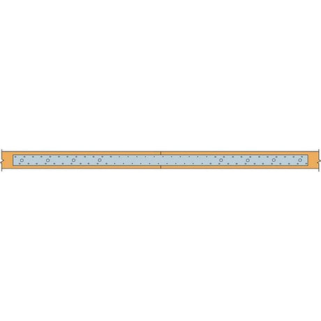 Simpson Strong-Tie MST48HDG (48") 12-Gauge Hot-Dip Galvanized Medium Strap Tie for Wood Framing Connections - 4