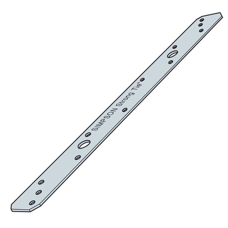 Simpson Strong-Tie MSTA15Z (15 in.) Medium Strap Tie - ZMAX Galvanized - 2
