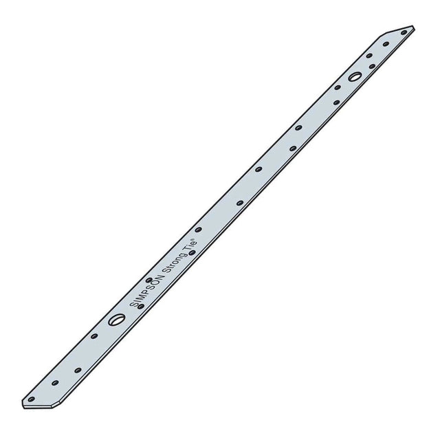 Simpson Strong-Tie MSTA24 (24-in.) 18 Gauge Medium Strap Tie - G90 Galvanized