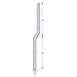 Simpson Strong-Tie MTS30C-REV (54 mil x 30") 16 Gauge Galvanized Medium Twist Strap - Reverse Bend