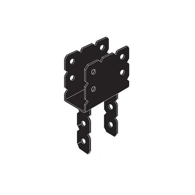 Simpson Strong-Tie OCC66 (6" x 6") Ornamental Column Cap - Black Powder Coated